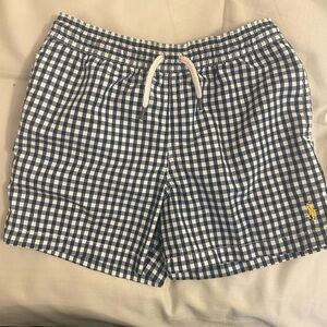 Polo by Ralph Lauren Boys Blue Gingham Shorts